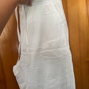 New casual white pants